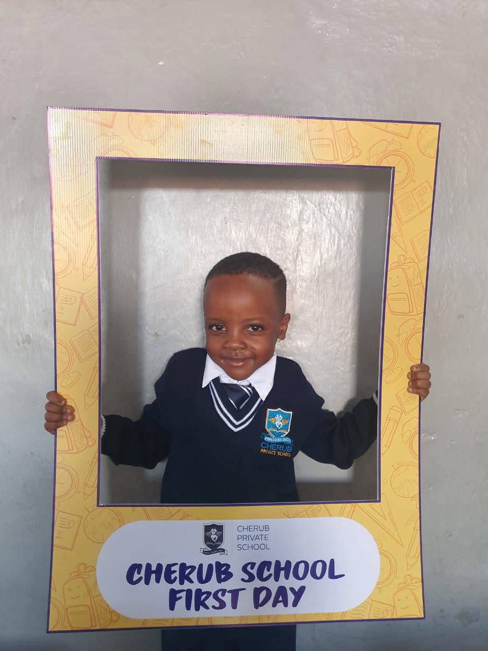 Students celebrating achievements